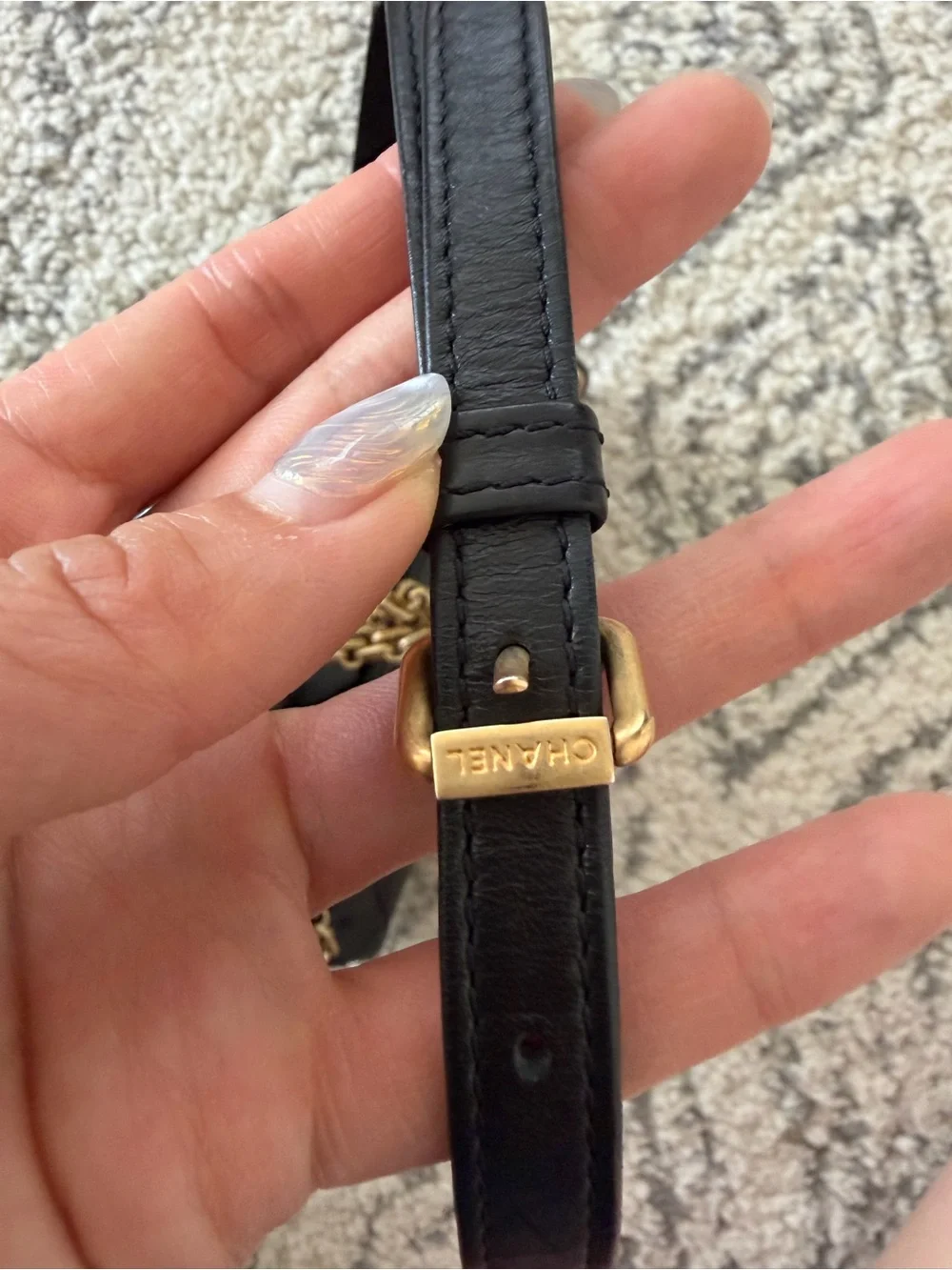 Chanel 2.55 Waist/Belt Quilted Flap Bag